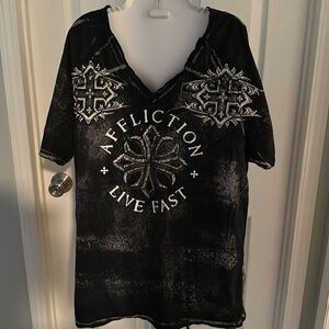 Affliction T-shirt size 2XL